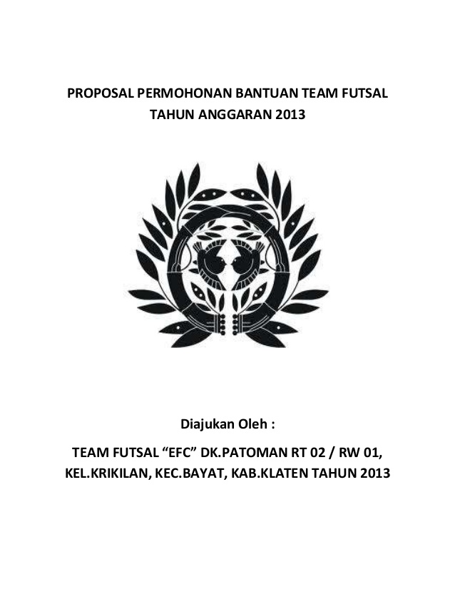 Proposal Turnamen Futsal Pdf Reader